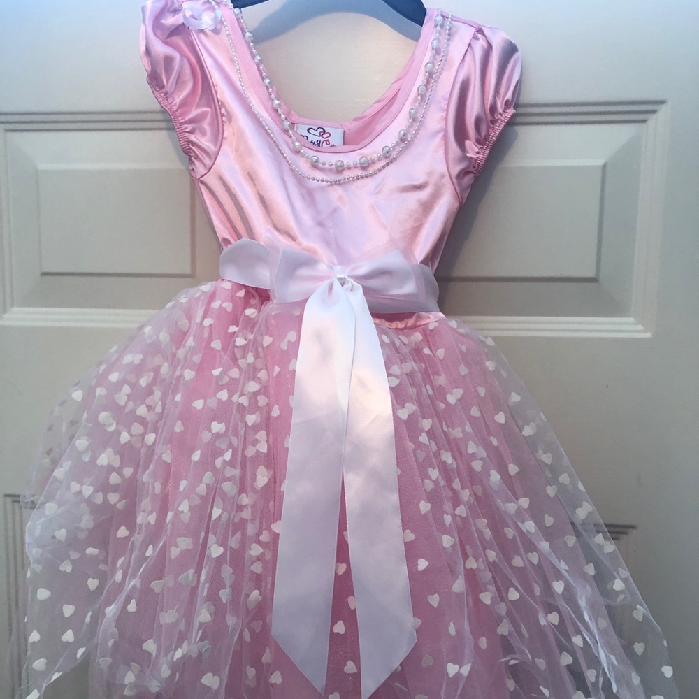 Pink dress for special occasion or fantasy play.